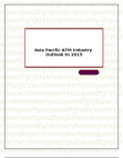 Asia Pacific ATM Industry Outlook to 2015