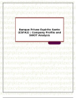 Banque Privee Espirito Santo (ESFA2) : Company Profile and SWOT Analysis