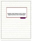 Mobile VoIP Report 2011-2016: Opportunities and Challenges