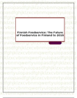 Finnish Foodservice: The Future of Foodservice in Finland to 2016