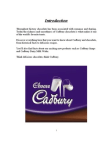 marketing on cadbury