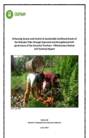Effectiveness Review: Enhancing Access and Control to Sustainable Livelihood Assets, Philippines