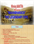 Management roots from Mahabharat