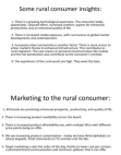 Rural Consumer Insights