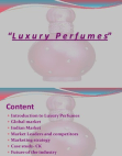 Luxury Perfumes