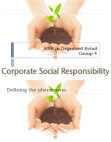 CSR in Organized Retail