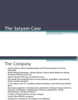 The Satyam Case