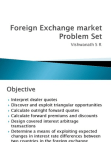 Foreign Exchange market Problem Set