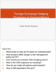 Foreign Exchange Hedging Strategies at General Motors