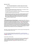 Collateralised Borrowing and Lending Obligation