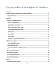 Corporate Financial Analysis - Hindalco