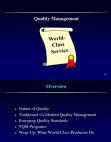 Quality Management