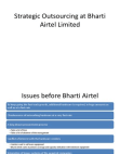 Strategic Outsourcing at Bharti Airtel Limited