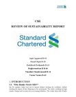 CSR of Standard Chartered Bank