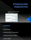 Corporate Social Responsibility Stakeholder Perspective