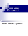 Project Time Management