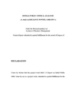 Initial Public Offer & Analysis a Study on Reliance Power & GMR IPO