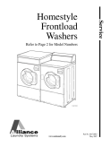 Alliance Homestyle Frontload Washers 801728R3