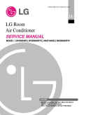 LG LWHD8000R 8,000 BTU Window Room Air Conditioner Service Manual