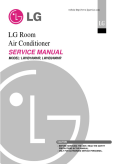 LG LWHD2400HR 24,000 BTU Window Room Air Conditioner Service Manual