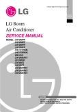 LG LB1200ER 12,000 BTU Art Cool Mini-Split Room Air Conditioner Service Manual