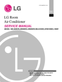 LG L1006R 10,000 BTU Window Room Air Conditioner Service Manual
