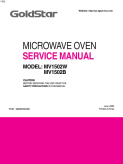 GoldStart Microwave Oven MV1502xx