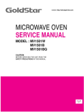 GoldStart Microwave Oven MV1501xx
