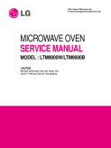 LG Microwave Oven LTM9000