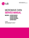 LG Microwave Oven LMVM1955xx