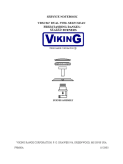 Viking VDSC267 Duel Fuel Self-Clean Free Standing Range With Sealed Burners