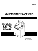 Whirlpool Apartment Maintenance Series Servicing Electric Ranges