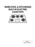 Whirlpool & KitchenAid Built-In Electric Cooktops