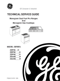 GE Monogram Dual Fuel Pro Ranges And Gas Cooktops