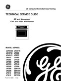 GE Monogram 27 and 30 inch Wall Ovens Service Manual