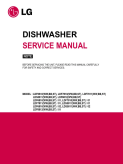 LG Dishwasher LDF8812 Service Manual