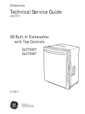GE GLDT690T GLDT696T Dishwasher Service Manual