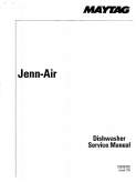 Maytag Jenn-Air Dishwasher