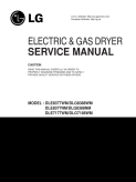 LG Gas Dryer Repair Service Manual DLG8388
