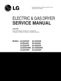 LG Gas Dryer Repair Service Manual DLG6952