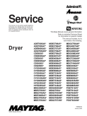 Maytag Amana Dryer Repair Service Manual