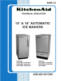 KitchenAid 15 & 18 inch Automatic Ice Makers KAR-14