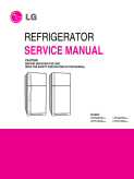 LG Top Freezer Refrigerator Service Manual LRTN19330xx