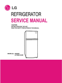 LG Top Freezer Refrigerator Service Manual LRTN09314xx