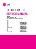 LG Tilt Door Bottom Freezer Refrigerator Service Manual LRDC22731xx