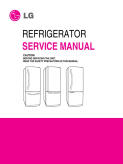 LG Bottom Freezer Refrigerator Service Manual LRBC22522xx