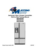 Samsung Maytag 2 Door 2 Drawer Convertible Refrigerator