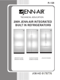 Jenn-Air 2009 Integrated Built In Refrigerators R-108