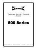 Sub Zero 500 Series