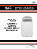 Whirlpool Cabrio Automatic Washer with 6th Sense Technology